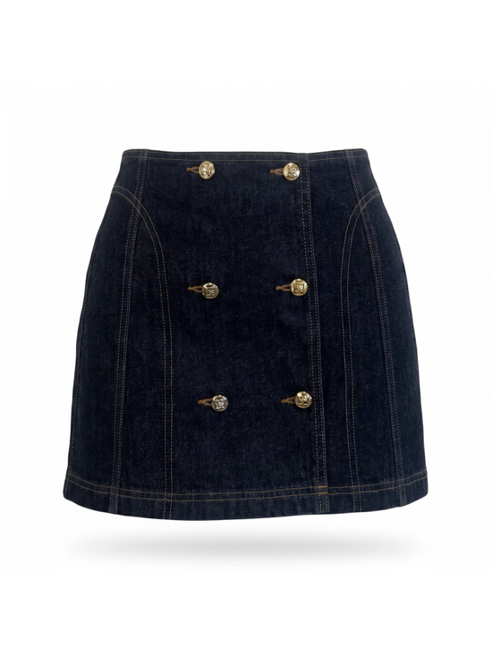 Ulla Johnson Dresses & Skirts - Ulla Johnson Clara Mini Denim Skirt Tigress 2 NWT